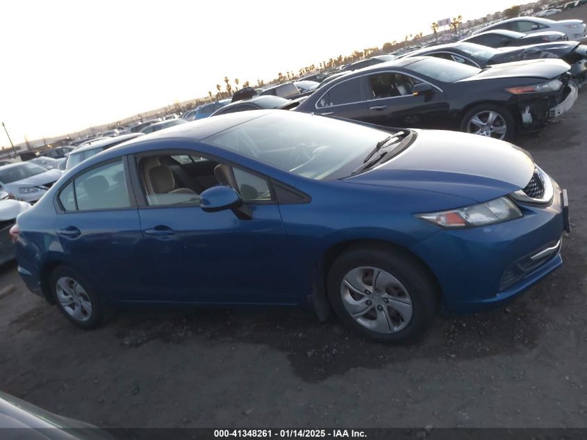 VIN 19XFB2F59DE227803 2013 HONDA CIVIC no.13