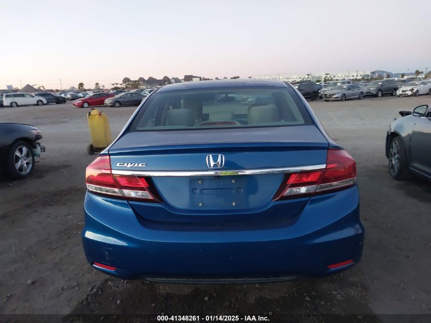 VIN 19XFB2F59DE227803 2013 HONDA CIVIC no.16