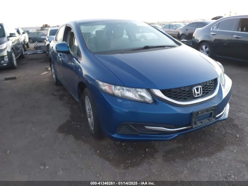 VIN 19XFB2F59DE227803 2013 HONDA CIVIC no.1