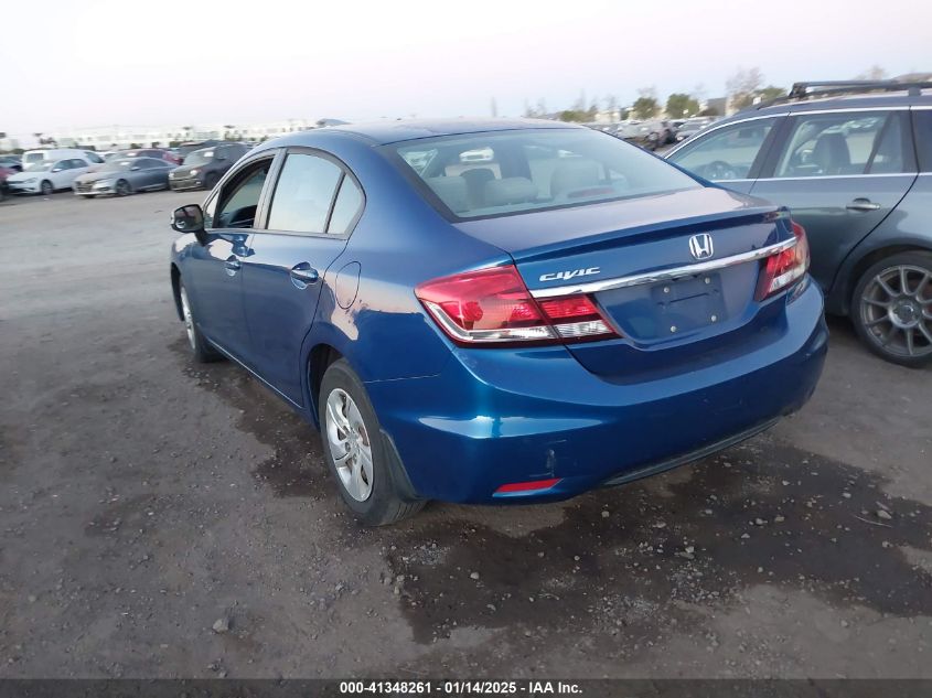 VIN 19XFB2F59DE227803 2013 HONDA CIVIC no.3