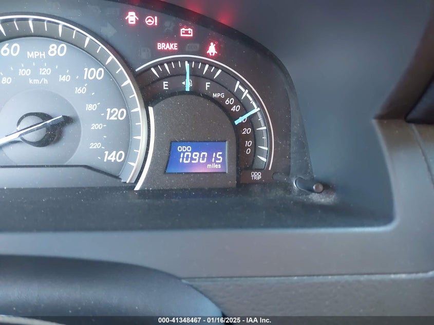 2012 TOYOTA CAMRY VIN: 4T4BF1FK9CR209239