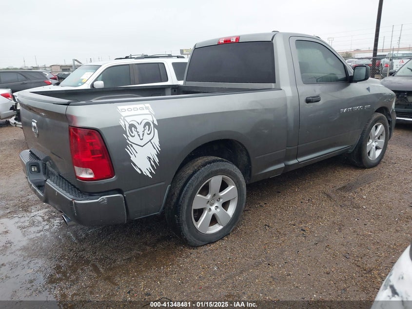 2011 DODGE RAM 1500 VIN: 3D7JB1ET7BG615883