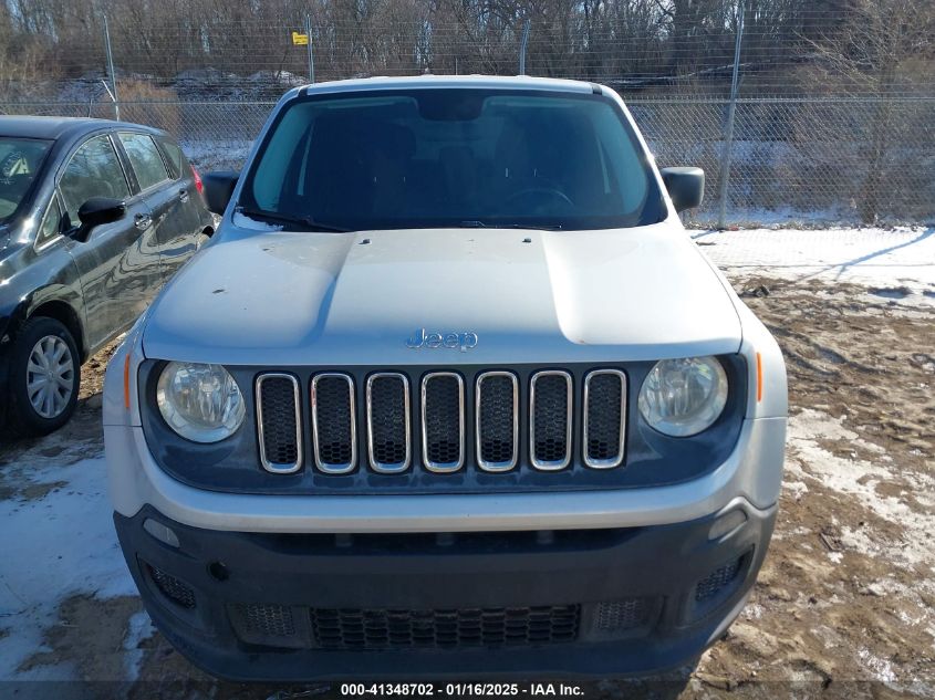 VIN ZACCJBAW0GPD20125 2016 Jeep Renegade, Sport no.12