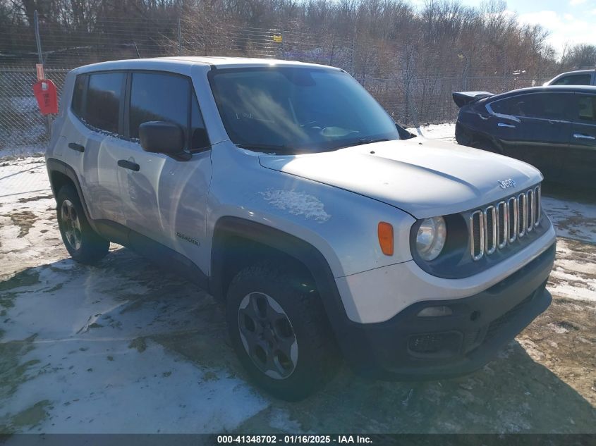 2016 Jeep Renegade, Sport