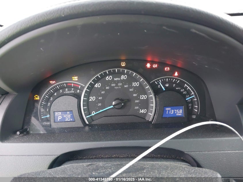 2012 TOYOTA CAMRY VIN: 4T4BF1FK8CR269724