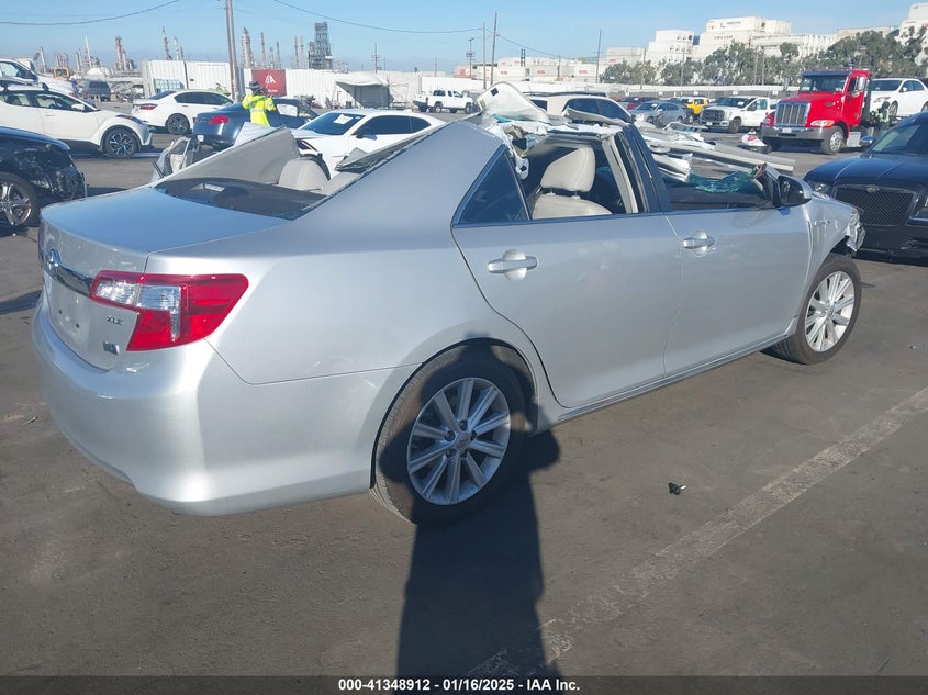 2014 TOYOTA CAMRY HYBRID XLE - 4T1BD1FK0EU109145