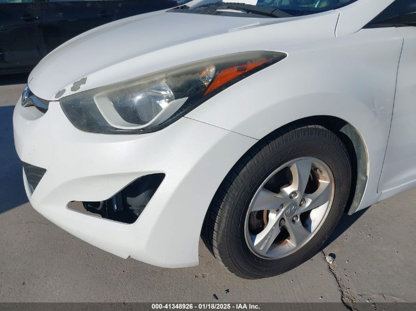 VIN 5NPDH4AE6FH650748 2015 Hyundai Elantra, SE no.6