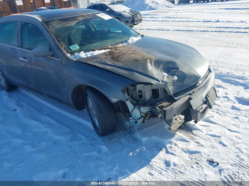 2008 CHEVROLET IMPALA VIN: 2G1WT55K981315574
