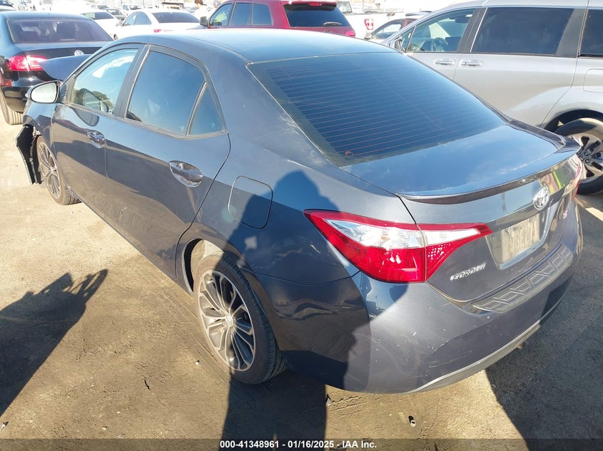 2016 TOYOTA COROLLA VIN: 5YFBURHE1GP492281