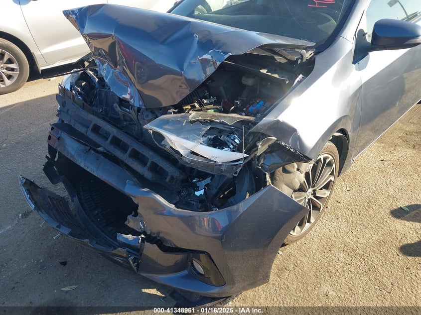 2016 TOYOTA COROLLA VIN: 5YFBURHE1GP492281