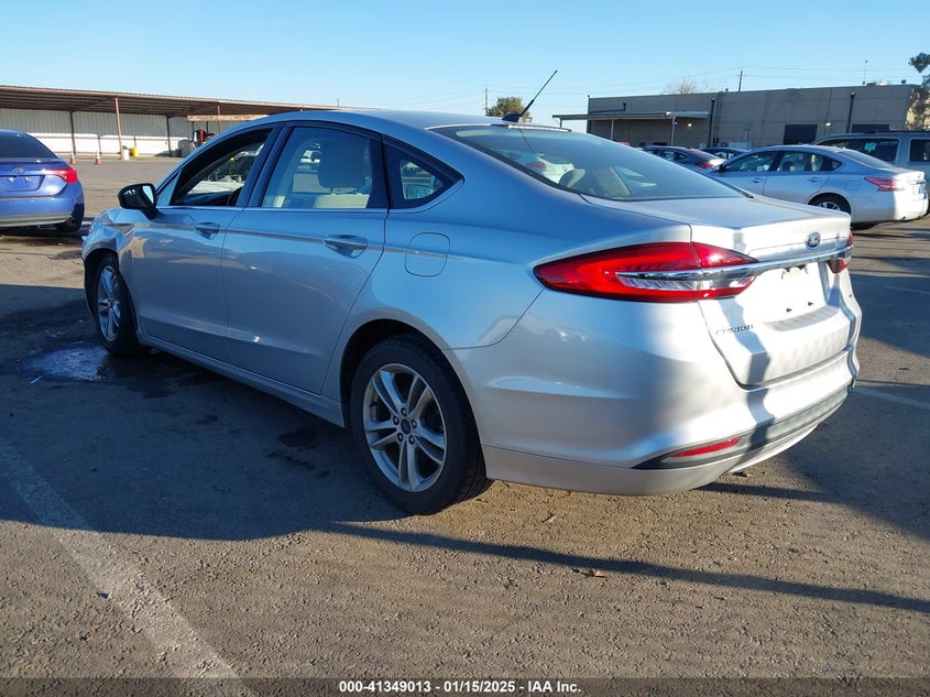 2018 FORD FUSION VIN: 3FA6P0H74JR125825