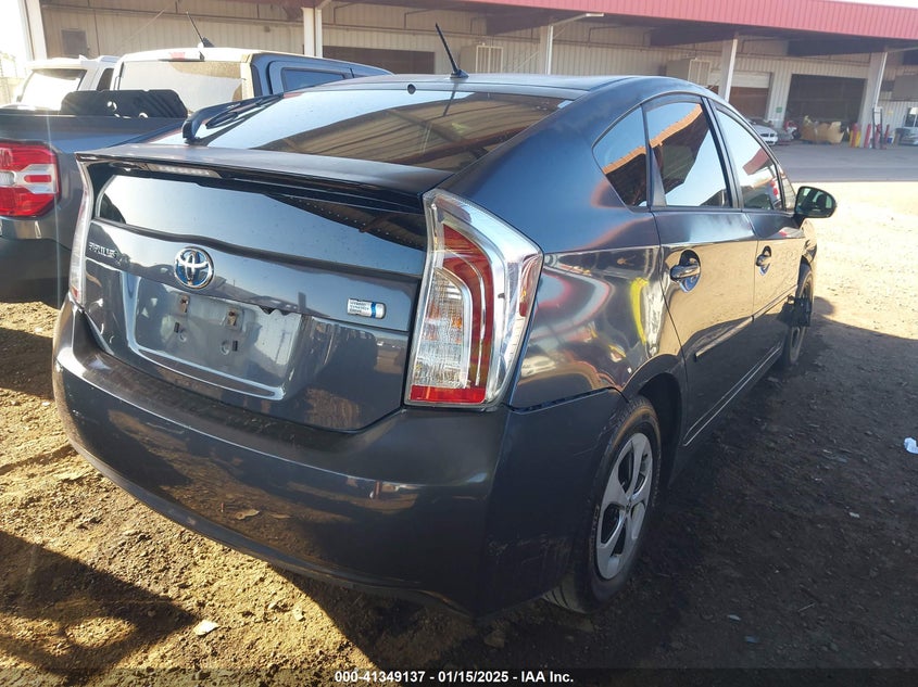 2012 TOYOTA PRIUS VIN: JTDKN3DU0C5491198