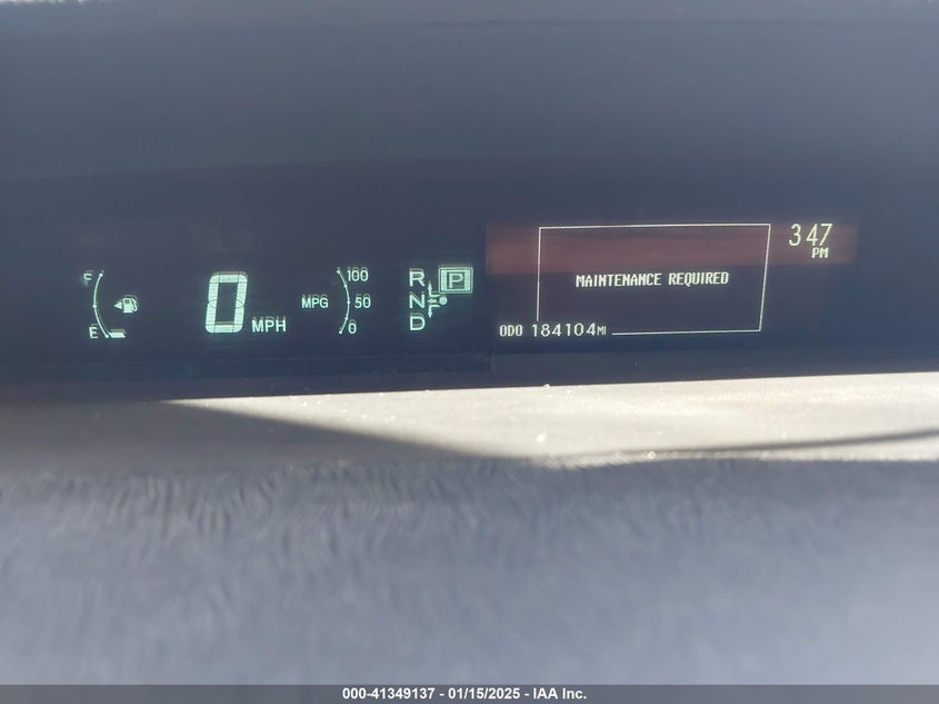 2012 TOYOTA PRIUS VIN: JTDKN3DU0C5491198