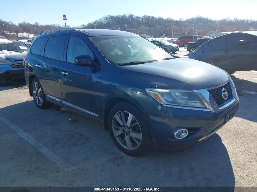 VIN 5N1AR2MMXEC664326 2014 NISSAN PATHFINDER no.1