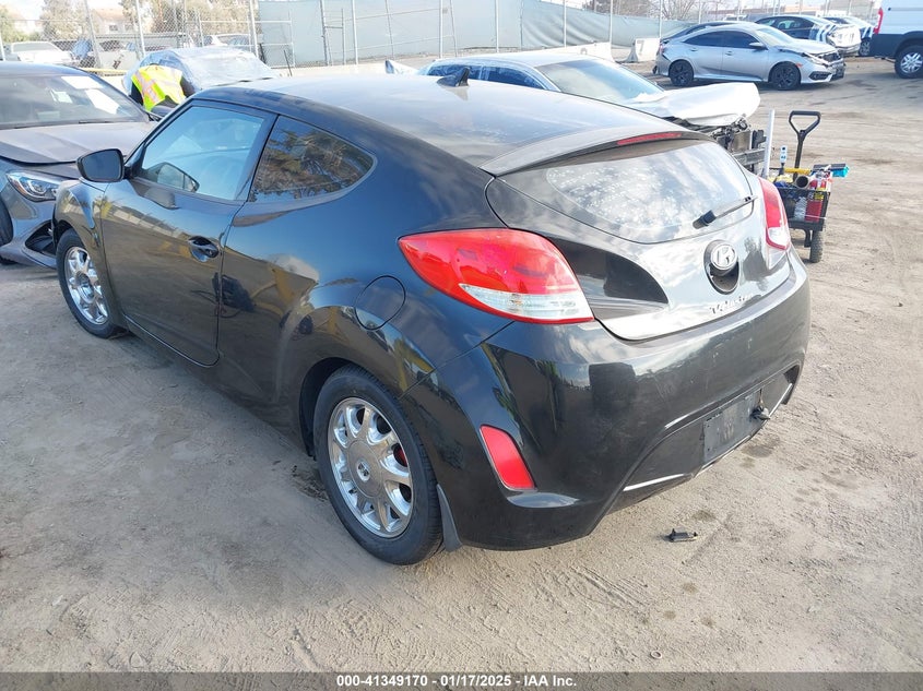 2013 HYUNDAI VELOSTER VIN: KMHTC6AD1DU141372