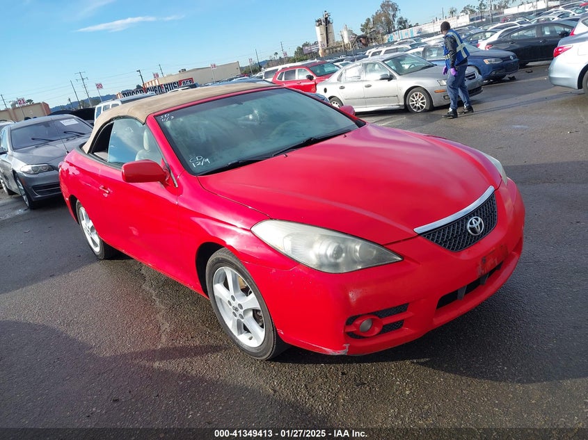 2008 TOYOTA CAMRY SOLARA VIN: 4T1FA38P18U160107