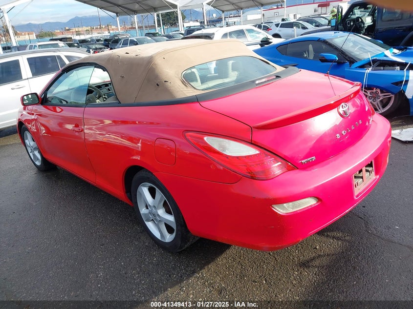 2008 TOYOTA CAMRY SOLARA VIN: 4T1FA38P18U160107