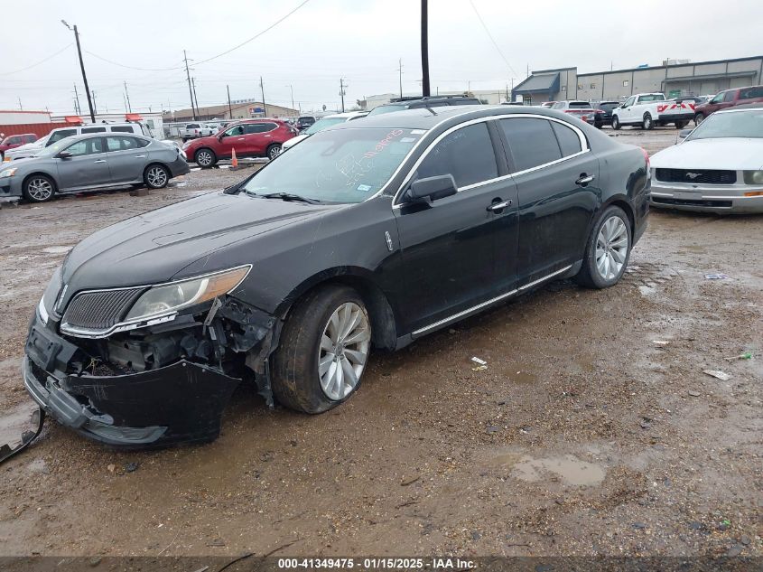 VIN 1LNHL9DK3DG601549 2013 LINCOLN MKS no.2