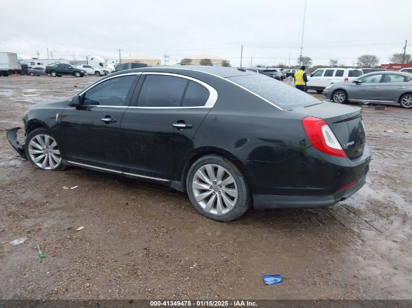 VIN 1LNHL9DK3DG601549 2013 LINCOLN MKS no.3