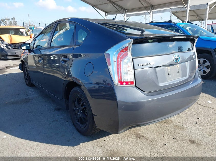 2015 TOYOTA PRIUS VIN: JTDKN3DU6F1971290