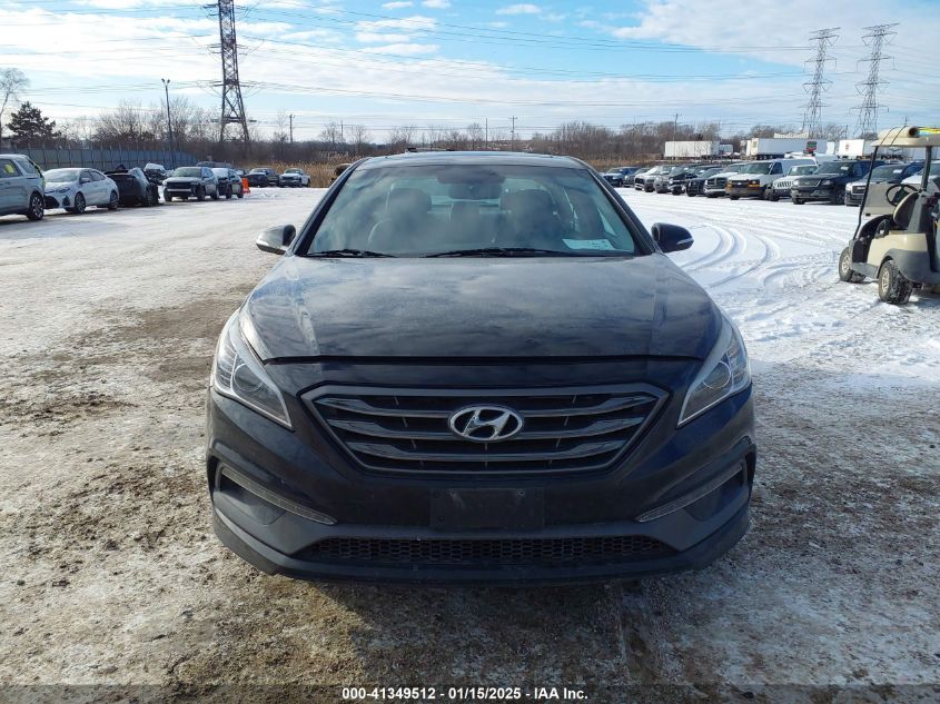 VIN 5NPE34AF9GH298990 2016 Hyundai Sonata, Sport no.12