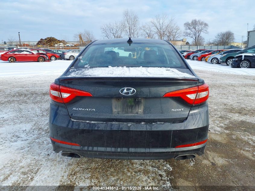 VIN 5NPE34AF9GH298990 2016 Hyundai Sonata, Sport no.16