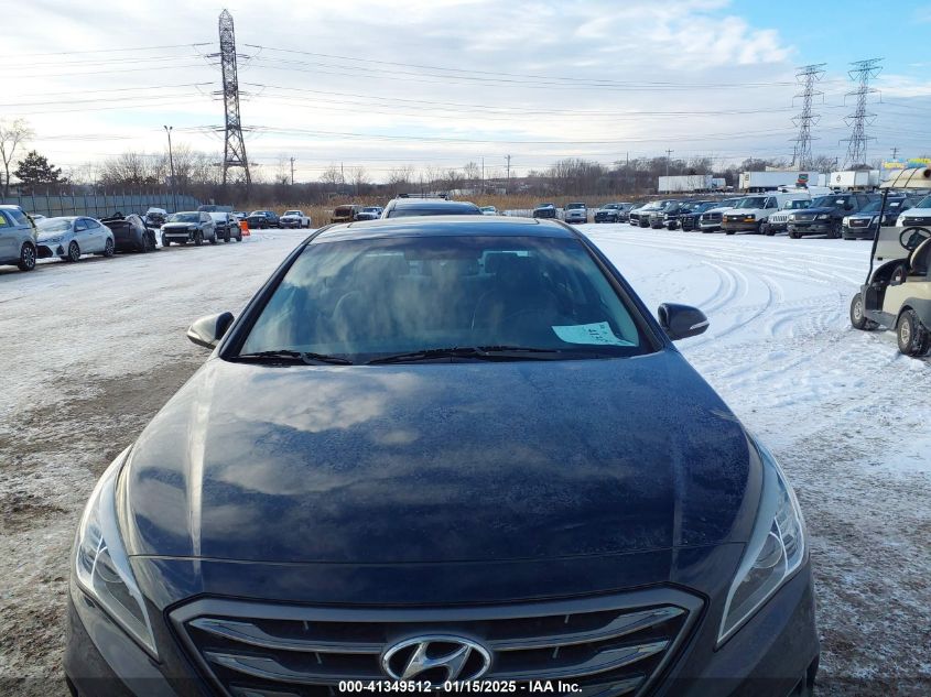 VIN 5NPE34AF9GH298990 2016 Hyundai Sonata, Sport no.6