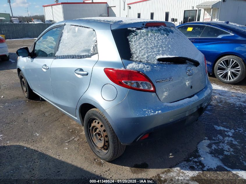 VIN JM1DE1KZ4D0162708 2013 Mazda 2, Sport no.3