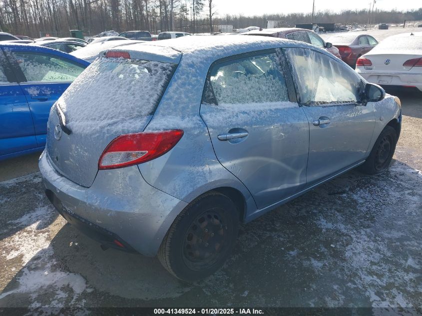 VIN JM1DE1KZ4D0162708 2013 Mazda 2, Sport no.4