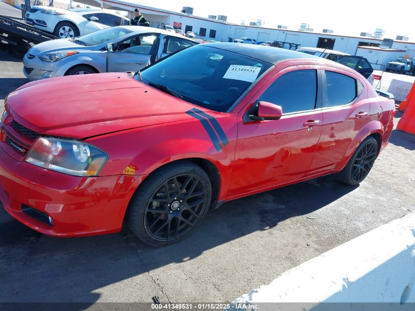 VIN 1C3CDZCG9DN585401 2013 DODGE AVENGER no.12