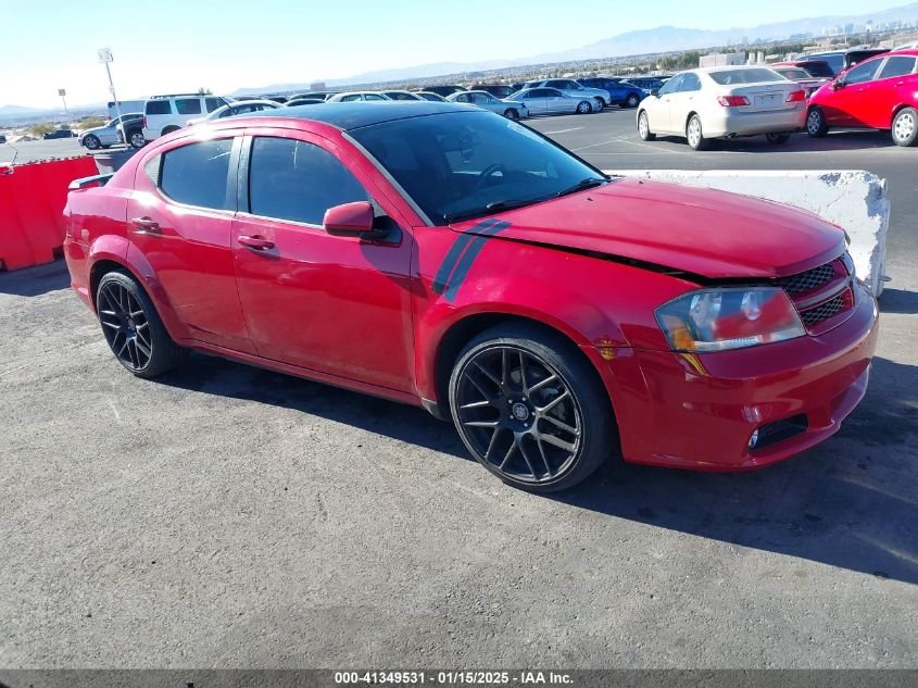 VIN 1C3CDZCG9DN585401 2013 DODGE AVENGER no.1