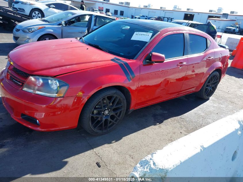 VIN 1C3CDZCG9DN585401 2013 DODGE AVENGER no.2