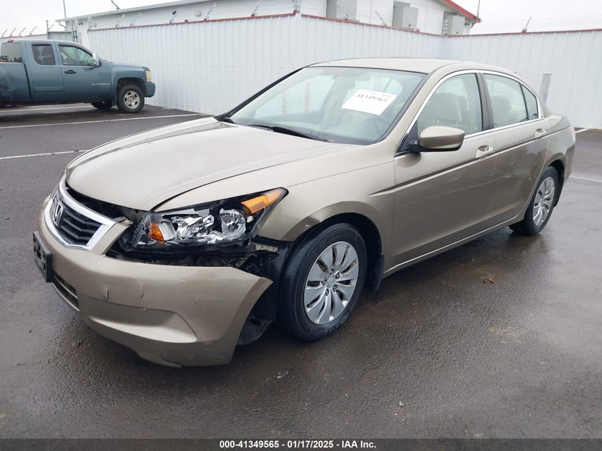2009 HONDA ACCORD VIN: 1HGCP26399A007608