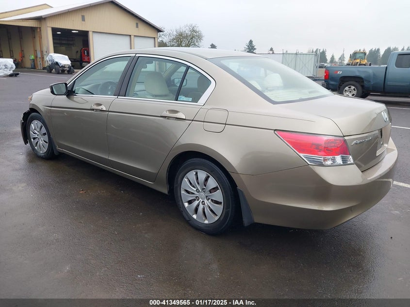 2009 HONDA ACCORD VIN: 1HGCP26399A007608