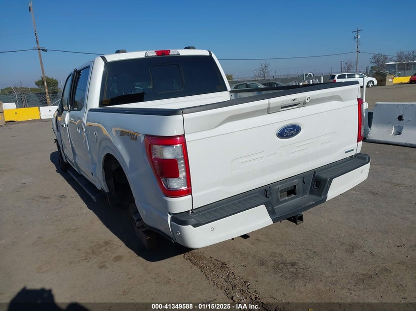 2022 FORD F-150 VIN: 1FTFW1E83NFA92867