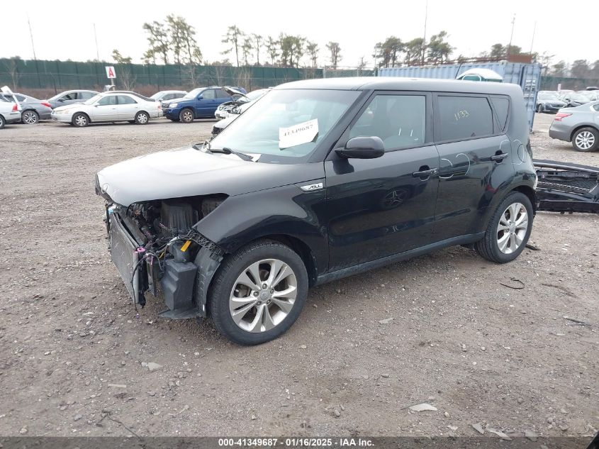 VIN KNDJP3A55F7221718 2015 KIA Soul, + no.2