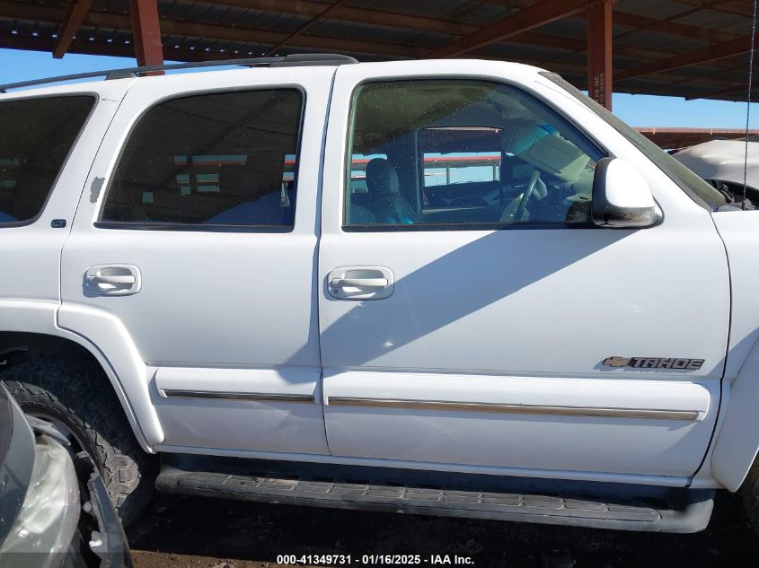 2003 Chevrolet Tahoe Ls/Lt/Z71 VIN: 1GNEK13T03R126295 Lot: 41349731