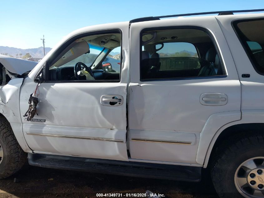 2003 Chevrolet Tahoe Ls/Lt/Z71 VIN: 1GNEK13T03R126295 Lot: 41349731
