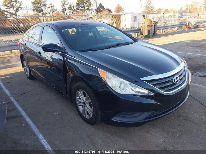 VIN 5NPEB4AC4EH869193 2014 HYUNDAI SONATA no.1