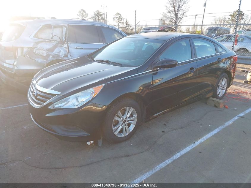 VIN 5NPEB4AC4EH869193 2014 HYUNDAI SONATA no.2