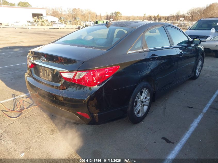 VIN 5NPEB4AC4EH869193 2014 HYUNDAI SONATA no.4