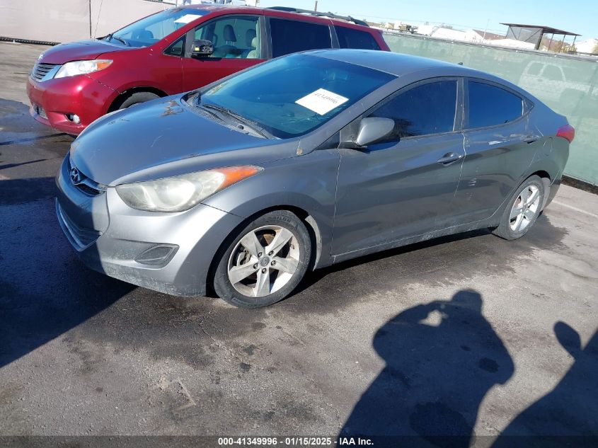 VIN 5NPDH4AE0DH378520 2013 HYUNDAI ELANTRA no.2