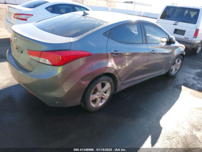 VIN 5NPDH4AE0DH378520 2013 HYUNDAI ELANTRA no.4