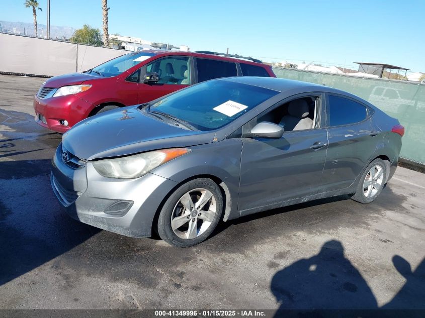 VIN 5NPDH4AE0DH378520 2013 HYUNDAI ELANTRA no.6