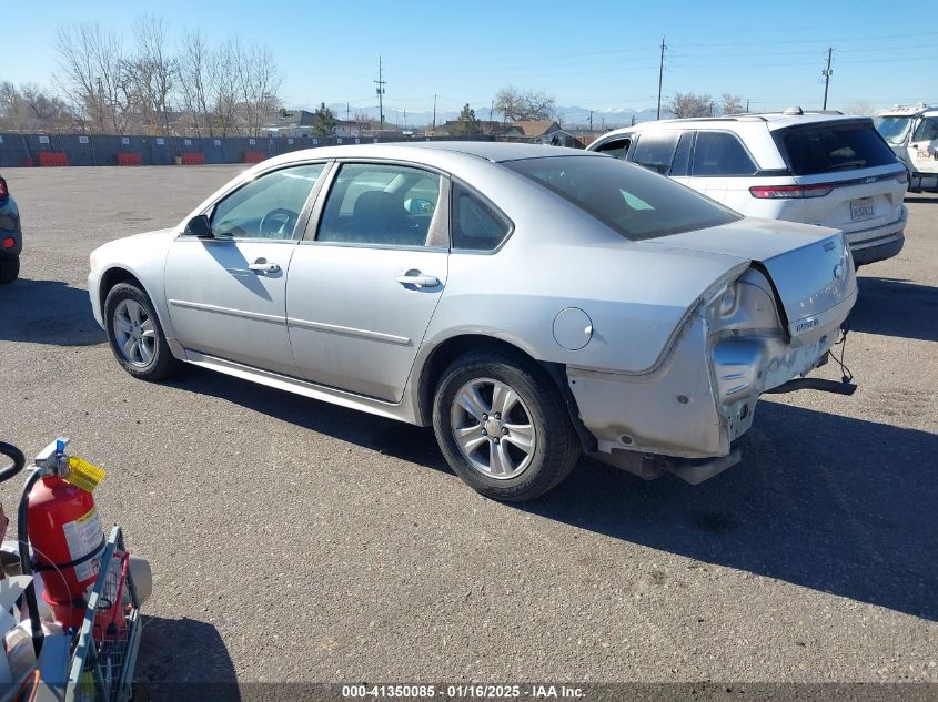 VIN 2G1WF5E39D1250106 2013 Chevrolet Impala, LS no.3