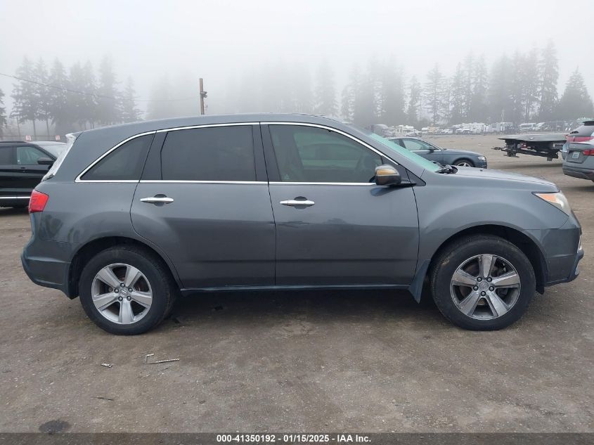 2010 Acura Mdx VIN: 2HNYD2H26AH527279 Lot: 41350192