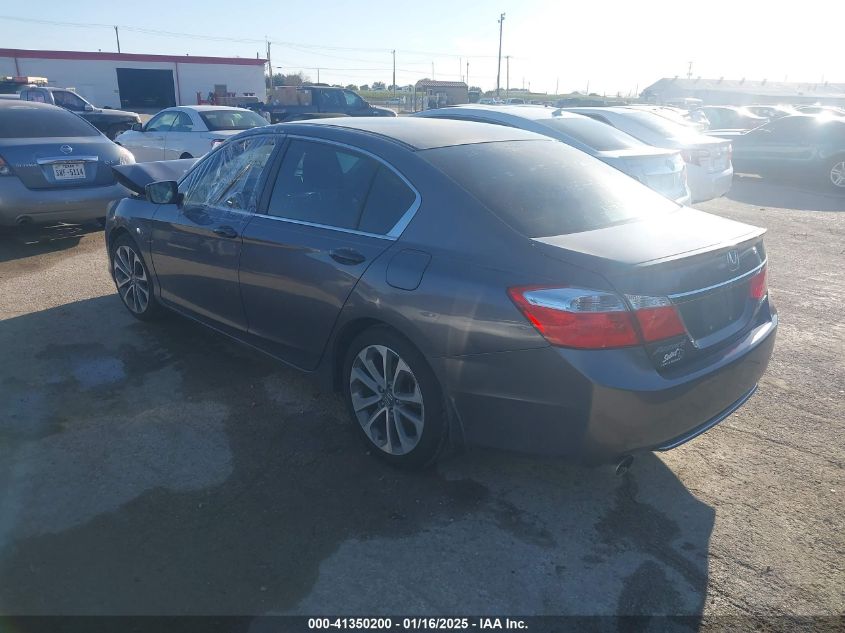 VIN 1HGCR2F53EA274488 2014 Honda Accord, Sport no.3