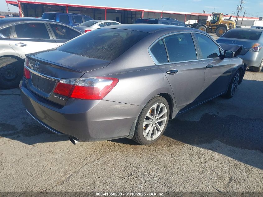 VIN 1HGCR2F53EA274488 2014 Honda Accord, Sport no.4