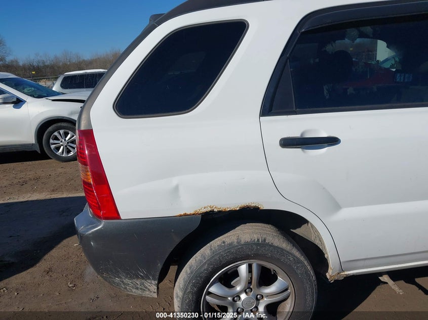 2008 Kia Sportage Lx V6 VIN: KNDJE723487454289 Lot: 41350230