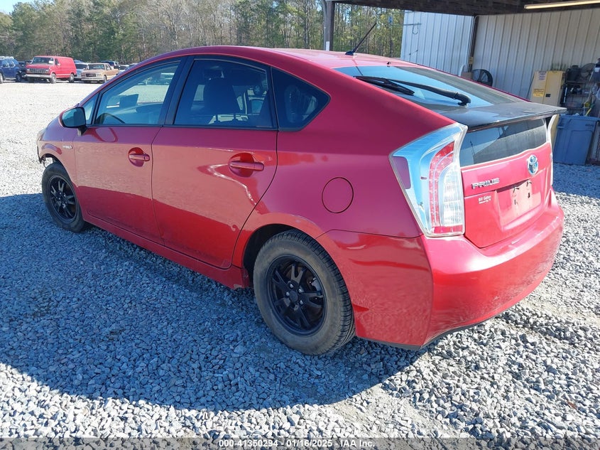 2012 TOYOTA PRIUS VIN: JTDKN3DU7C1607892